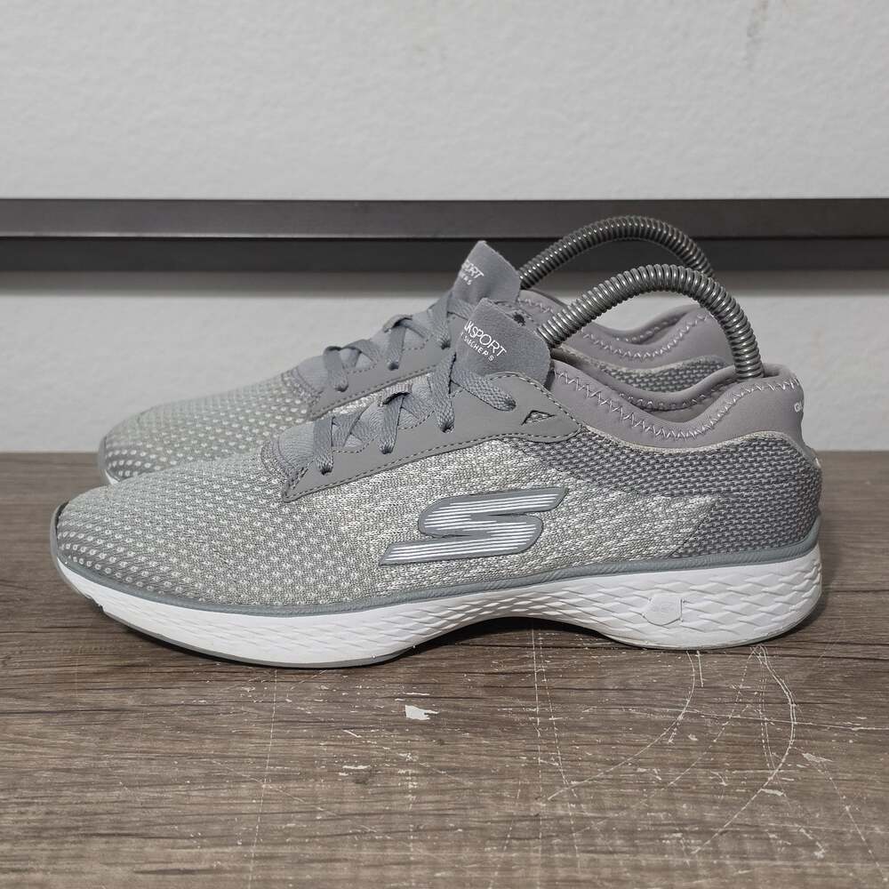 Skechers Go Walk Sport Women's Athletic Walking Shoes Sneakers Size 8 Gray